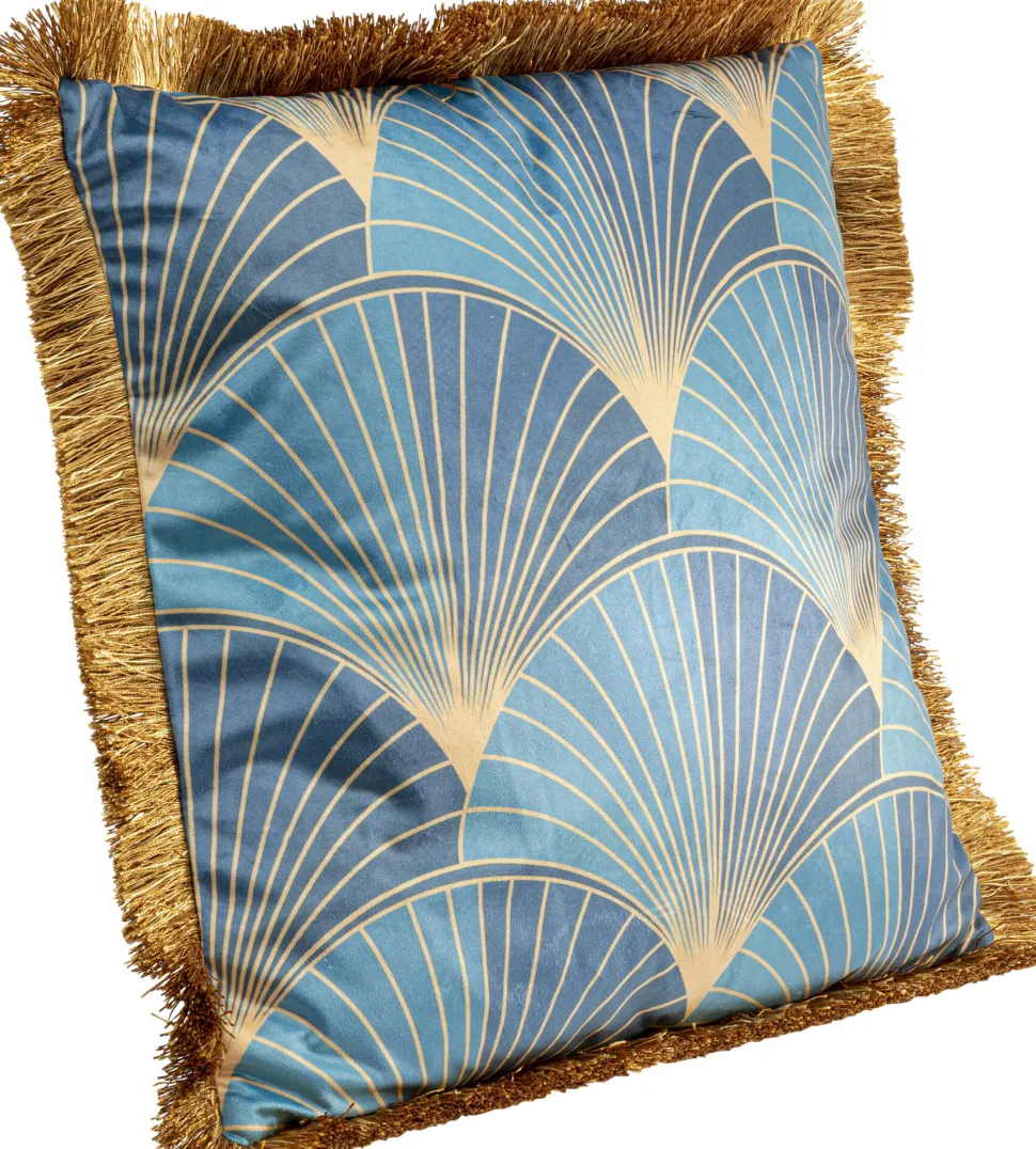 Kissen Leaves Fringe 45x45cm