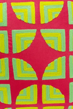 Kissen Pieces Pink 45x45cm