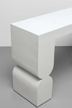 Konsole Curve Weiß 120x76cm