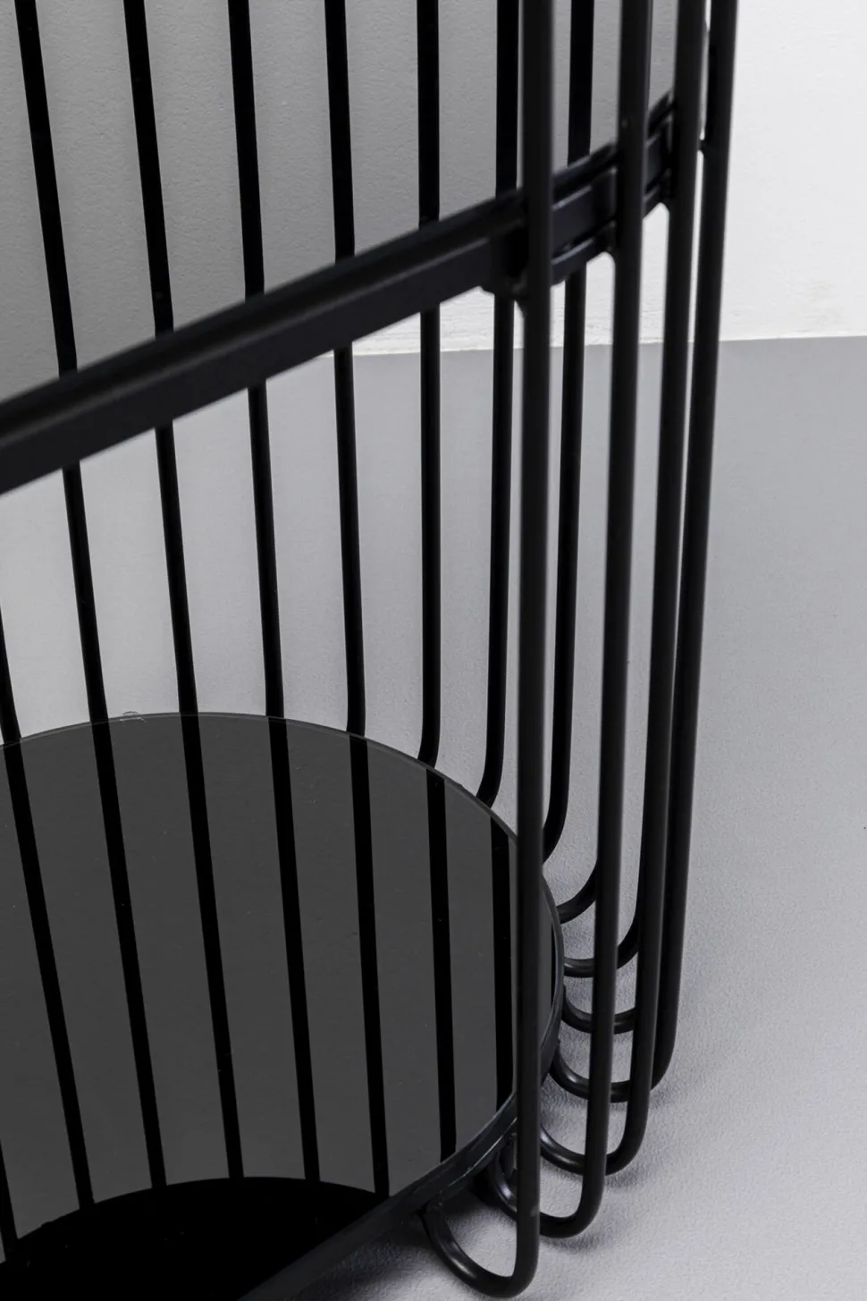 Konsole Wire Schwarz 81x78cm