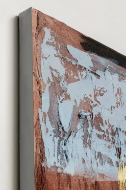 Leinwandbild Art Splash Orange 90x120cm