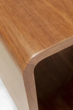 Lounge Cube MDF Walnuss