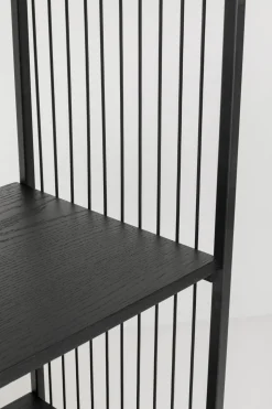 Regal Bologna Schwarz 125x200cm