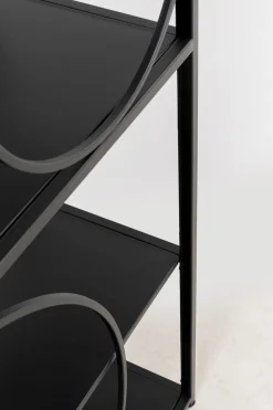 Regal Circle Schwarz 100x200cm