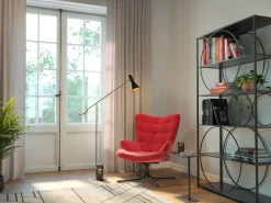 Regal Circle Schwarz 100x200cm