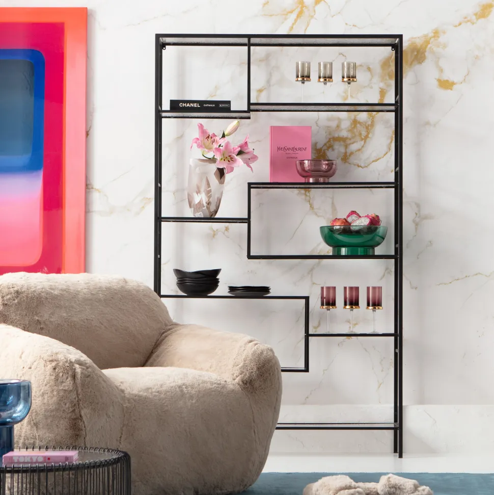 Regal Loft Schwarz Bubble 115x195cm