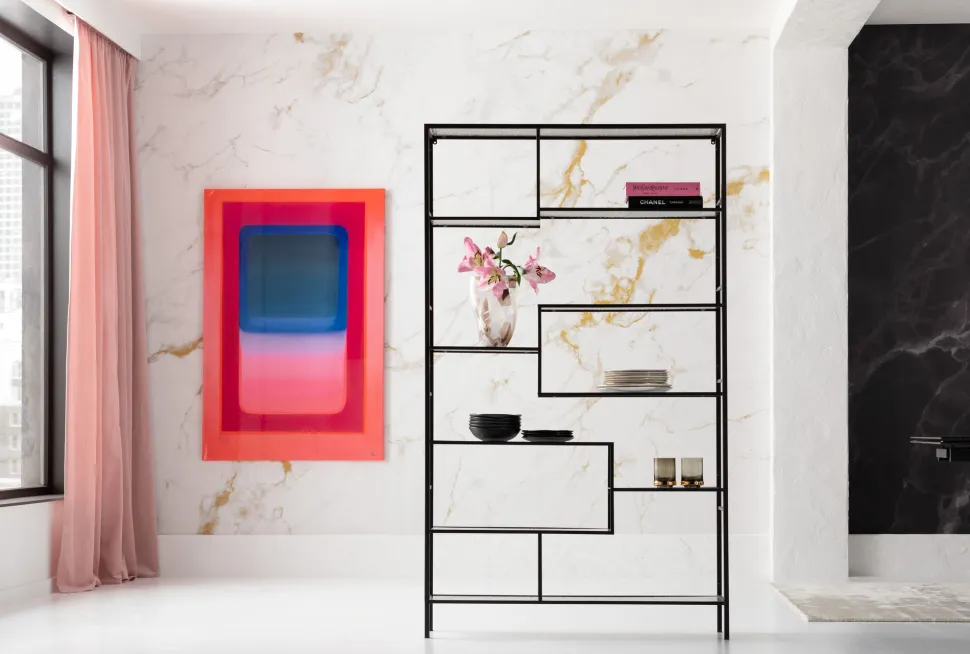 Regal Loft Schwarz Bubble 115x195cm