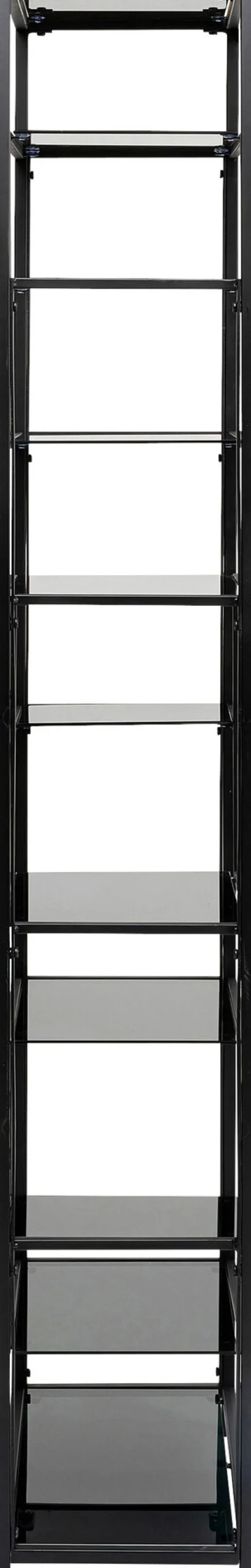 Regal Loft Schwarz 60x195cm
