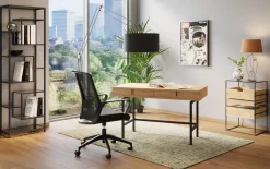 Regal Loft Schwarz 60x195cm