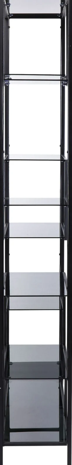 Regal Loft Schwarz 115x195cm