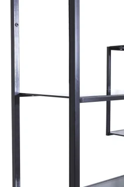 Regal Loft Schwarz 115x195cm