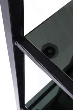 Regal Loft Schwarz 115x195cm