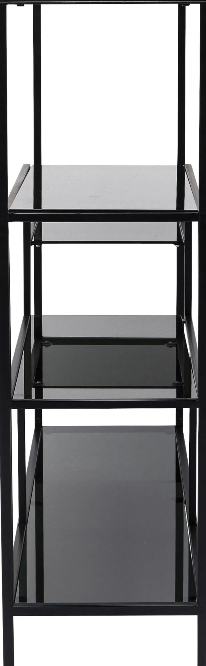 Regal Loft Schwarz 115x100cm