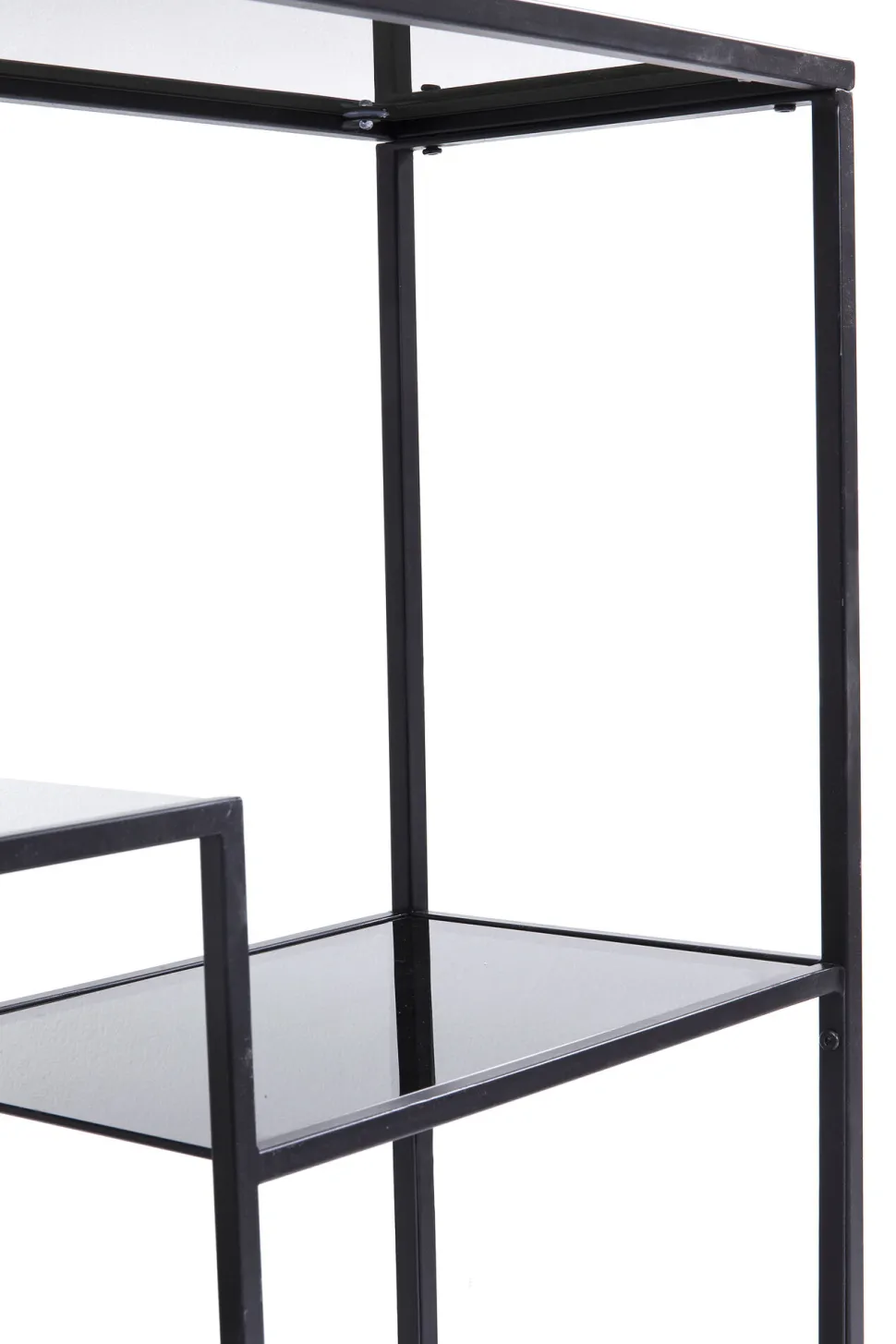 Regal Loft Schwarz 115x100cm