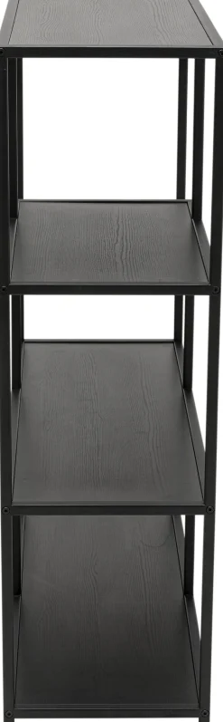 Regal Loftie Schwarz 77x100cm