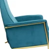 Relaxsessel Lazy Velvet Blau