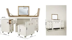 Schminkkombination Diva Croco White