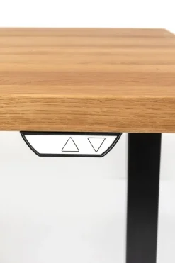 Schreibtisch Office Jackie Eiche Schwarz 160x80