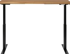 Schreibtisch Office Jackie Eiche Schwarz 160x80