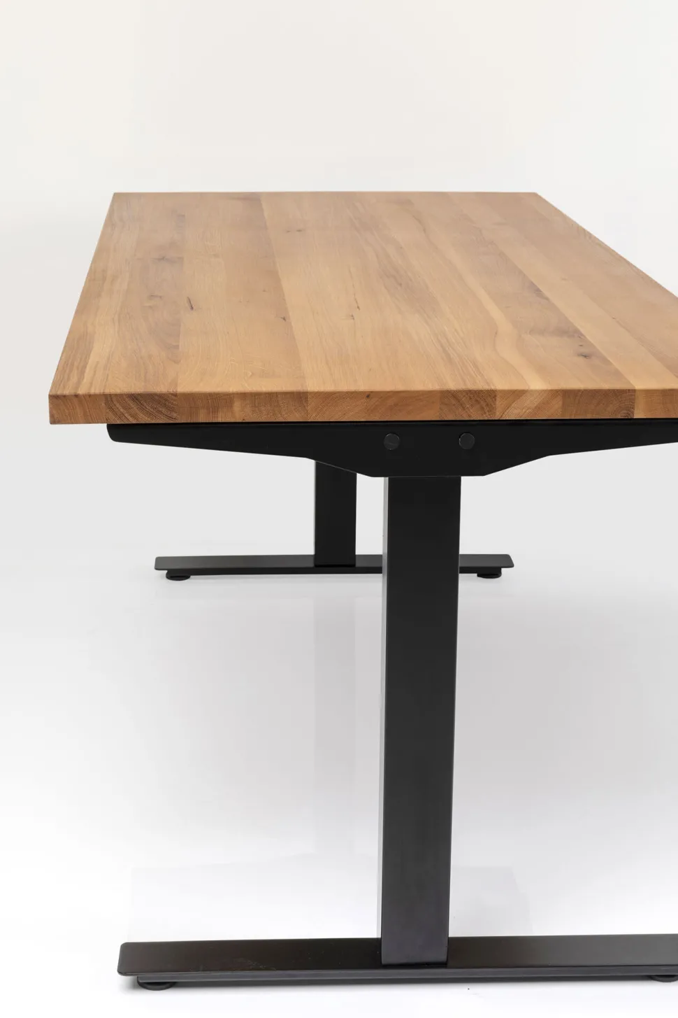 Schreibtisch Office Jackie Eiche Schwarz 160x80