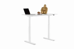 Schreibtisch Office Smart Weiß Weiß 120x60