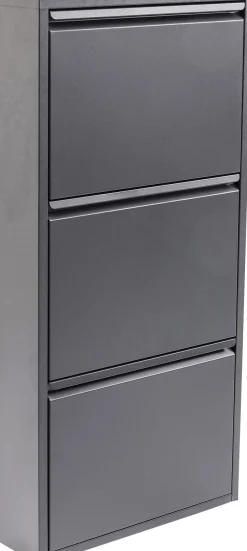 Schuhkipper Caruso 3-er Anthrazit