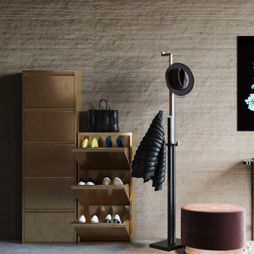 Schuhkipper Caruso 5-er Bronze