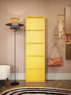 Schuhkipper Caruso 5-er Gelb