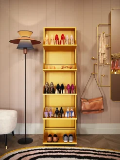 Schuhkipper Caruso 5-er Gelb