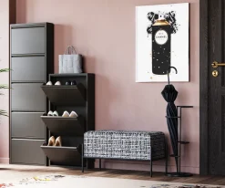 Schuhkipper Caruso 5-er Schwarz