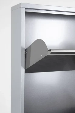 Schuhkipper Caruso 5-er silber/geflext