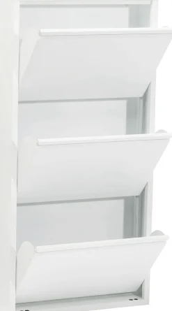 Schuhkipper Caruso 3-er Weiß