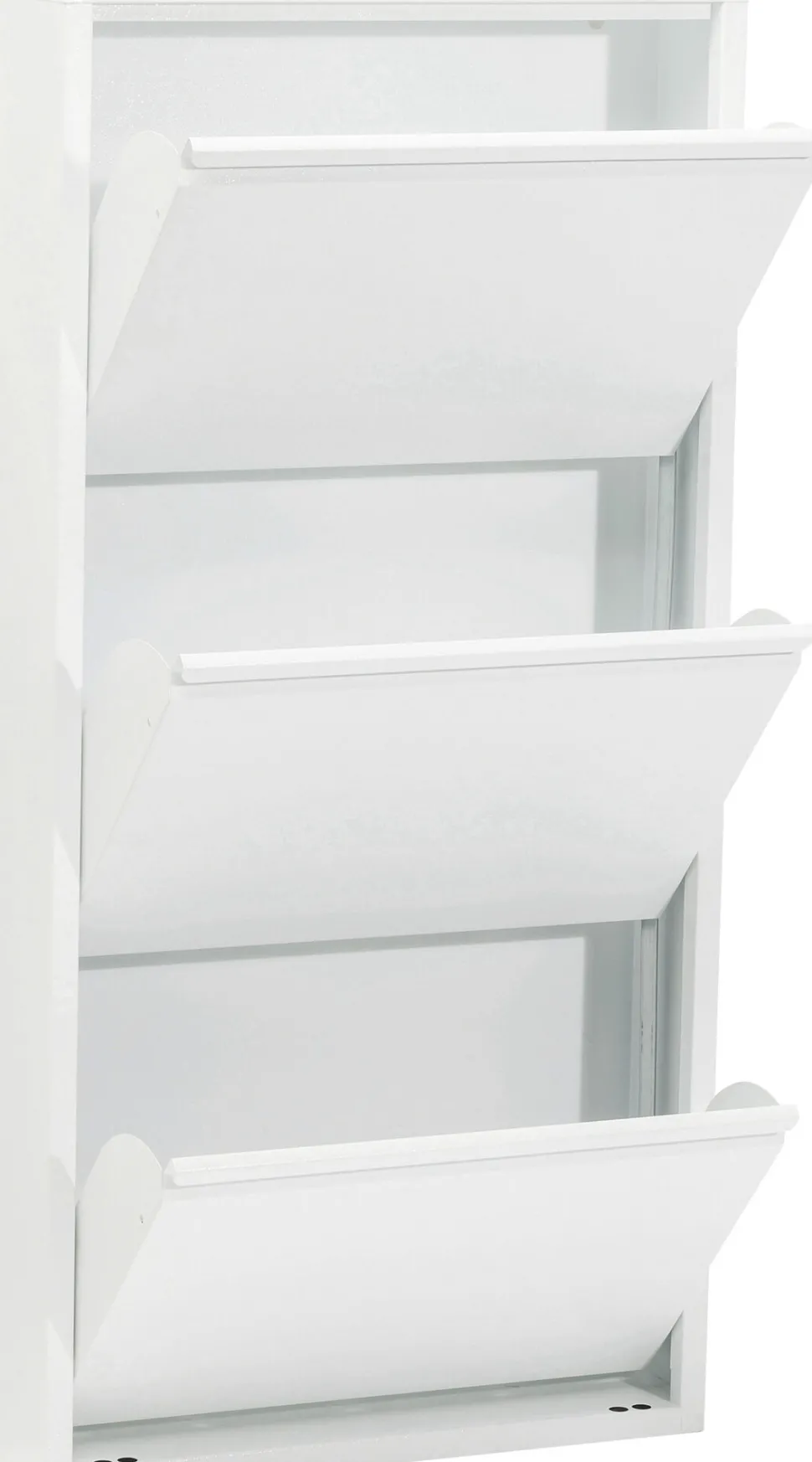 Schuhkipper Caruso 3-er Weiß