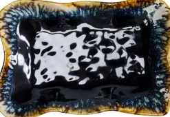 Servierplatte Lio Dunkelblau 17x26cm