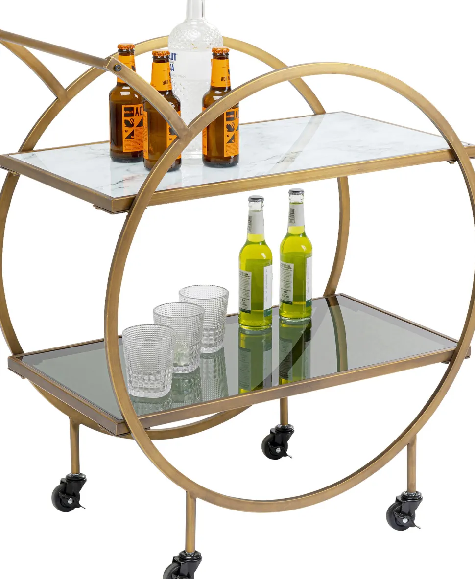 Servierwagen Loft Brass
