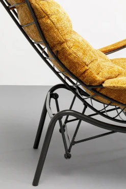 Sessel + Hocker Vienna Swing Gelb