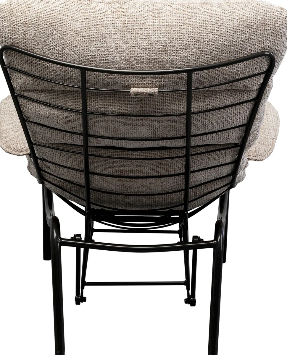 Sessel + Hocker Vienna Swing Beige