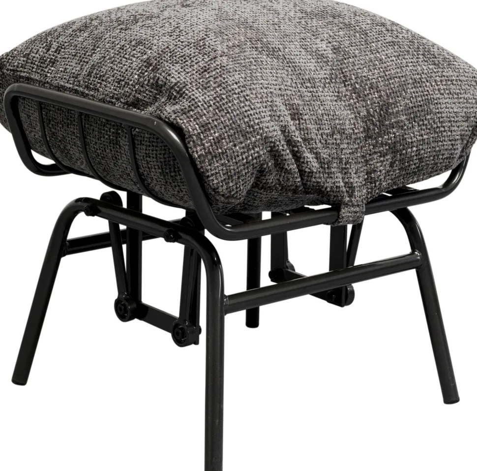 Sessel + Hocker Vienna Swing Grau