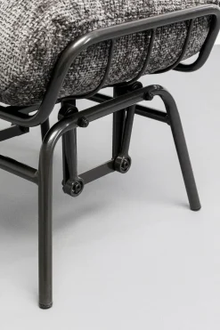 Sessel + Hocker Vienna Swing Grau