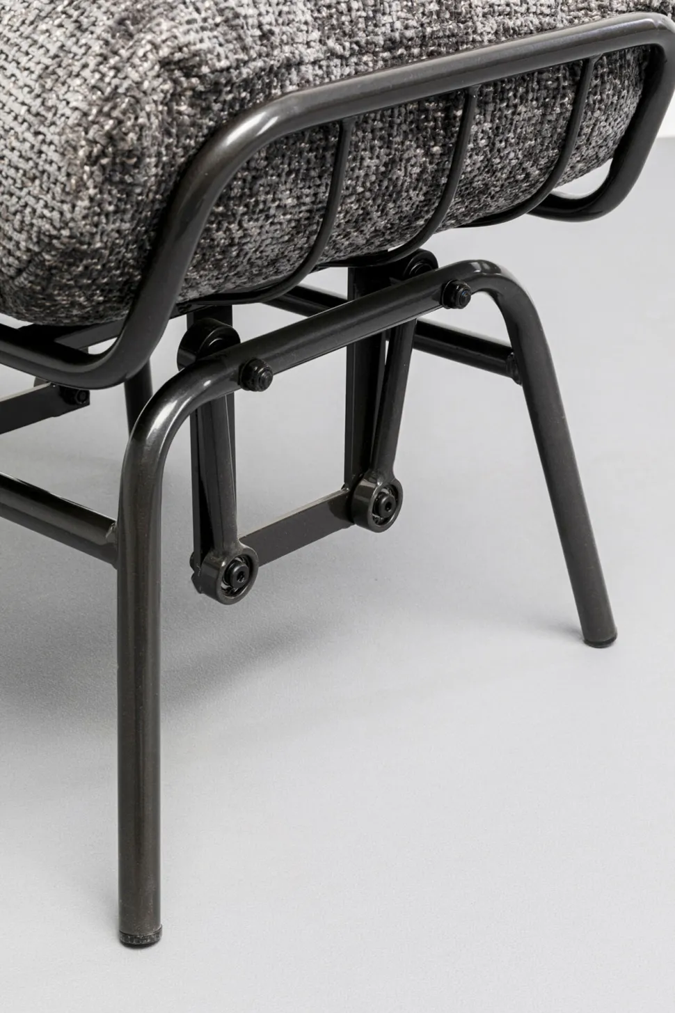 Sessel + Hocker Vienna Swing Grau