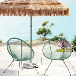 Sessel Acapulco Mono Grün 2/Set