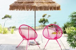 Sessel Acapulco Mono Pink 2/Set