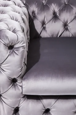 Sessel Desire Silbergrau