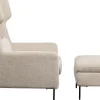 Sessel +Hocker Quinn High Beige