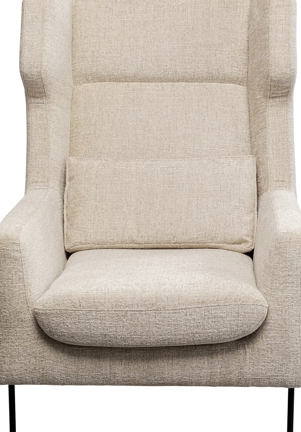 Sessel +Hocker Quinn High Beige