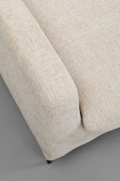 Sessel +Hocker Quinn High Beige