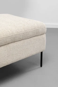 Sessel +Hocker Quinn High Beige