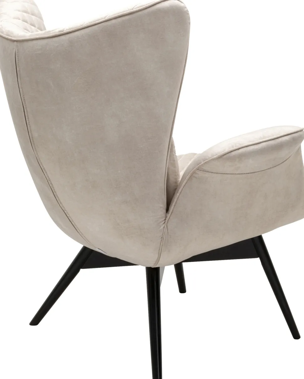 Sessel Tudor Velvet Creme
