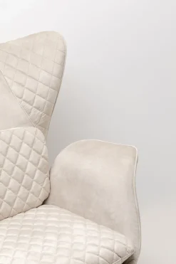 Sessel Tudor Velvet Creme