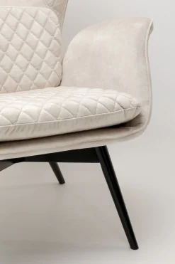 Sessel Tudor Velvet Creme